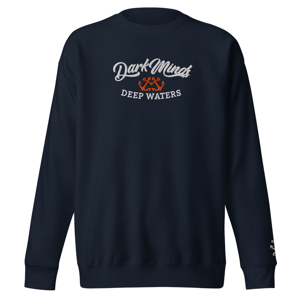 Dark Minds Embroidered Crew
